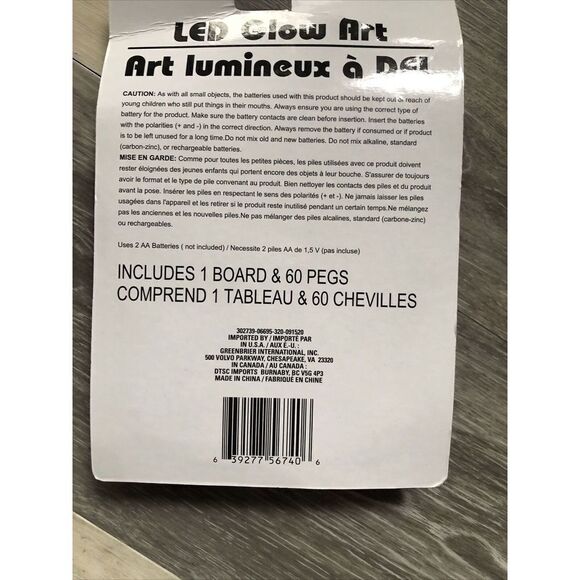 LED Glow Art Light up your imagination Ages 5+. Please Read - Picture 4 of 6